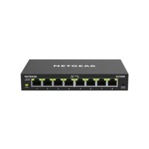 GS308E-100NAS NETGEAR 8-Port Gigabit Ethernet Smart Manageable