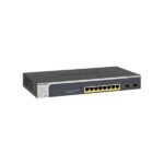 GS510TLP-100NAS Netgear Smart GS510TLP Switch 8 ports Smart Rack-Mountable