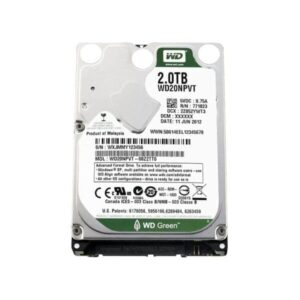 Refurbished WD20NPVT Western Digital Green 2TB 5400RPM SATA