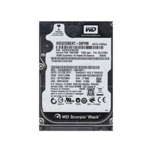 Refurbished WD3200BEKT-08PVMT1 Western Digital 320GB