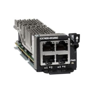 ICX7400-4X10GC Ruckus Expansion module Gigabit Ethernet / 10Gb Ethernet x 4