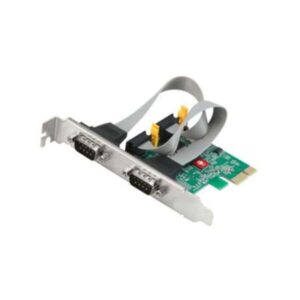 JJ-E20711-S1 SIIG DP Cyber 2S PCIe Card – serial adapter – PCIe 2.0 – RS-232 x 2