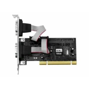 JJ-P20511-S3 SIIG 2-Port Serial 550-Value Serial Adapter PCI-X RS-232 x 2