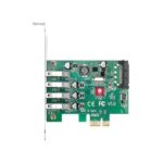 JU-P40A11-S1 SIIG DP USB 3.0 4-Port PCIe Host Card USB Adapter PCIe 2.0 USB 3.0 x