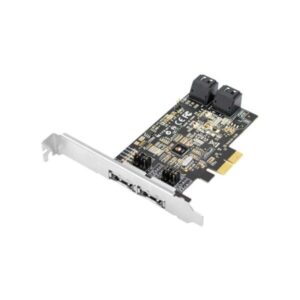 SC-SA0R11-S1 SIIG Quad Port SATA 6Gbps Controller PCI Express Card