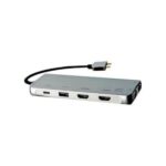 VP6960 SMK-Link Electronics docking station USB-C / Thunderbolt 3 x 2 VGA, 2 x HDMI GigE