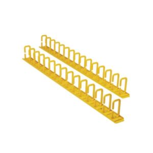 SRCABLERINGVRTF Tripp Lite Rack Vertical Cable Manager Flexible Rings Yellow 6ft