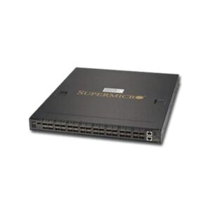 SSE-C3632S Supermicro Layer 2/3 40G/100G 32-Ports QSFP28 Gigabit Ethernet SuperSwitch