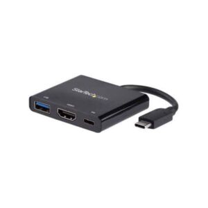 CDP2HDUACP StarTech USB C Multiport Adapter USB Type-C to 4K HDMI PD/1xUSB 3.0