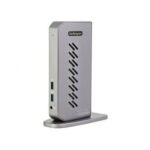 DK30A2DHU StarTech.com USB-C USB-A Dock Hybrid Docking Station Dual 4K 60Hz HDMI/
