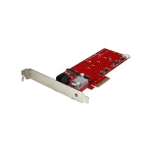 PEXM2SAT3422 StarTech 2x M.2 NGFF SSD RAID Controller Card
