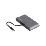 TB3DKM2DPL StarTech.com Thunderbolt 3 Mini Dock Dual Monitor Docking Station DisplayPort 4K 60Hz