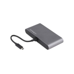 TB3DKM2DPL StarTech.com Thunderbolt 3 Mini Dock Dual Monitor Docking Station DisplayPort 4K 60Hz