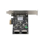 8P6GPCIESATACARD StarTech.com 8 Port SATA PCIE Card 6GBPS SATA with 4 Control