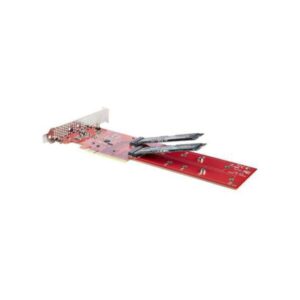 DUALM2PCIECARDB StarTech.com Dual M.2 PCIE SSD Adapter Card