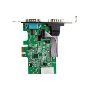PEX2S953 StarTech.com 2-port PCI Express RS232 Serial Adapter Card