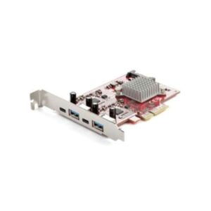 PEXUSB312A2C2V StarTech.com 4-Port USB PCIe Card Controllers