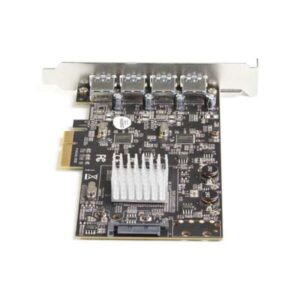 PEXUSB314A2V2 StarTech.com 4-Port PCIe Card PCI Express Card 2 Controllers