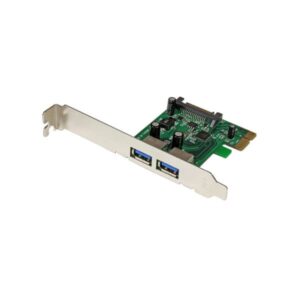 PEXUSB3S24 StarTech.com 2 Port PCI Express (PCIe) USB 3.0 Card with UASP SATA Power