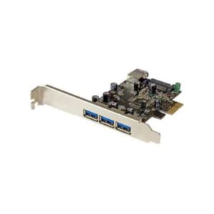 PEXUSB3S42 StarTech.com 4 Port PCI Express USB 3.0 Card – 3 External