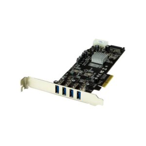 PEXUSB3S42V StarTech.com 4 Port USB 3.0 PCIe Card w/ 2 Dedicated Channels