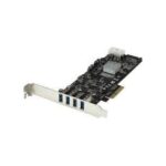 PEXUSB3S44V StarTech.com 4 Port USB 3.0 PCIe Card w/ 4 Dedicated