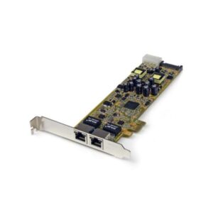 ST2000PEXPSE StarTech.com Dual Port Gigabit Ethernet PCIe Network PoE Card