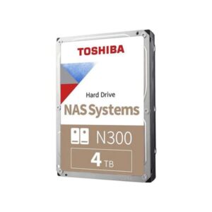 HDWG440XZSTA Toshiba N300 NAS – Hard Drive – 4 TB – SATA 6Gb/s