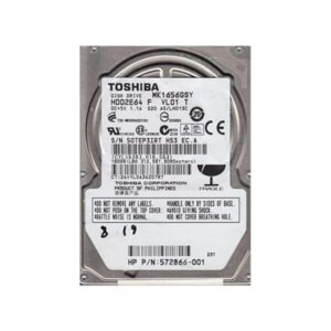 MK1656GSY Toshiba 160GB 7200RPM SATA Hard Drive
