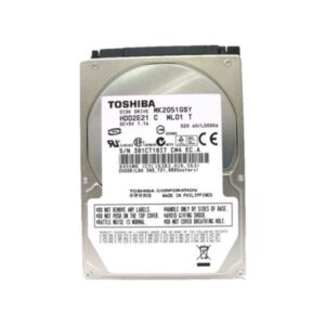 MK2051GSY Toshiba 200GB 7200RPM SATA 3Gbps Hard Drive