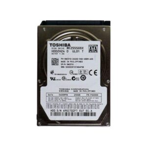 MK2555GSX Toshiba 250GB 5400RPM SATA 3Gbps 2.5-inch Hard Drive