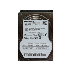 MK2561GSY Toshiba 250GB 7200RPM SATA 3Gbps Hard Drive