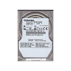 MK5075GSX Toshiba 500GB 5400RPM SATA 3Gbps Hard Drive