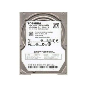 MK5076GSX Toshiba 500GB 8MB Buffer SATA-II Hard Drive