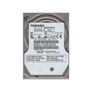 MK6475GSX Toshiba 640GB 5400RPM SATA 3Gbps Hard Drive