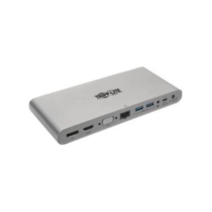 MTB3-DOCK-03 Tripp Lite Thunderbolt 3 Dock, Dual Display 8K DisplayPort, USB 3.2 Gen 2, USB-A/C Hub