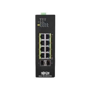 NGI-S08C2POE8 Tripp Lite Industrial Gigabit Ethernet Switch 8-Port Lite