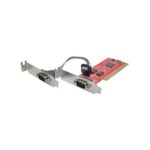 PCI-D9-02-LP Tripp Lite 2-Port Serial Adapter Card DB9 RS232 PCI Low Profile