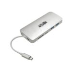 U442-DOCK11-S Tripp Lite USB C Docking Station, 4K @ 30 Hz, HDMI, Thunderbolt 3, USB-A Hub, PD Charging