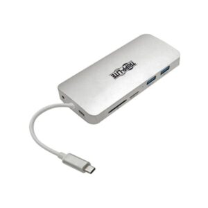 U442-DOCK11-S Tripp Lite USB C Docking Station, 4K @ 30 Hz, HDMI, Thunderbolt 3, USB-A Hub, PD Charging