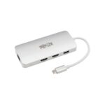 U442-DOCK12-S Tripp Lite USB C Docking Station w/ USB-A Hub, 2x HDMI, VGA, PD Charging 1080p @ 60 Hz