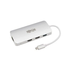 U442-DOCK12-S Tripp Lite USB C Docking Station w/ USB-A Hub, 2x HDMI, VGA, PD Charging 1080p @ 60 Hz
