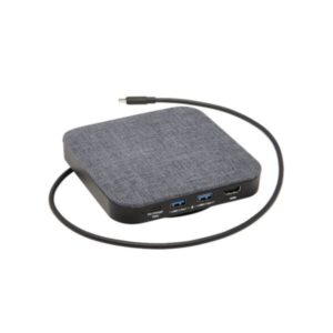 U442-DOCK17-GY Tripp Lite USB C Docking Station with 2.5″ SSD/HDD support, 4K HDMI, USB