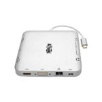 U442-DOCK2-S Tripp Lite USB C Laptop Docking Station w/ mDP, HDMI, VGA, GbE, 4K @ 30 Hz, Thunderbolt 3