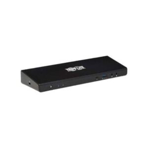 U442-DOCK21-B Tripp Lite USB C Dock, Dual Display 5K 60 Hz DP, 4K 60 Hz HDMI, USB 3.2 Gen 1