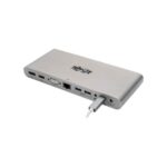 U442-DOCK4-S Tripp Lite USB C Docking Station w/ USB-Hub, USB-A/C, HDMI, VGA, DP, Gbe