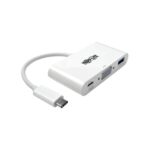 U444-06N-H4GU-C Tripp Lite USB C to HDMI Multiport Video Adapter Converter w/ USB-A Hub