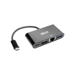 U444-06N-H4GUBC Tripp Lite USB-C to HDMI Multiport Adapter Dock 4K