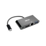U444-06N-HGUB-C Tripp Lite Adapter with Gigabit Ethernet Thunderbolt 3