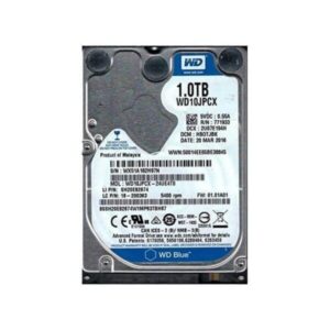 WD10JPCX Western Digital Blue 1TB 5400RPM SATA Hard Drive